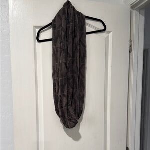 Michael Kora Patterned Infinity Scarf